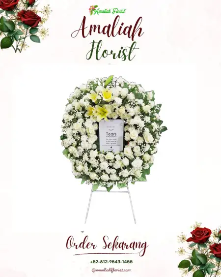 Krans Bunga Duka Mataram Jaya